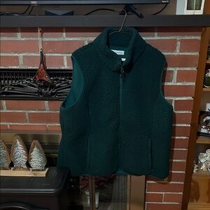 Amazon Essentials Forest Green Fleece Vest